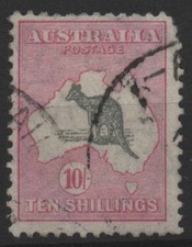Australia 10s canguro rosa e