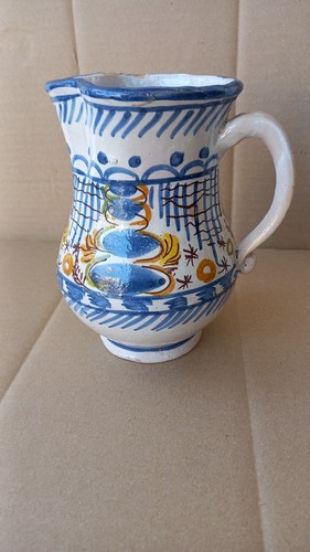 Brocca maiolica vecchia o - in,