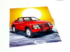 Scheda informativa Suzuki Sidekick 2 porte 4x4 1991 brochure