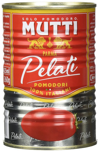 24x mutti pomodori peeled plum - 24x,