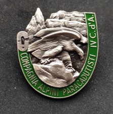 Distintivo Compagnia Alpini Paracadutisti 4' Corpo D'armata Bomisa