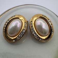 Orecchini vintage chistian - orecchini,