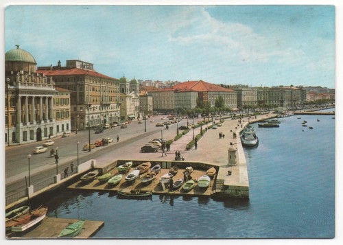 Trieste rive viaggiata - -,