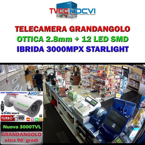 Telecamera grandangolo - telecamera,