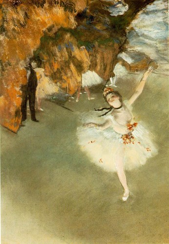 Degas dancers the stage - degas, on