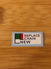 Honda Hornet 600 1999 2000 2001 2002 adesivo forcellone new replace chain