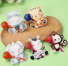 48 pezzi Safari Lollipop Lolly