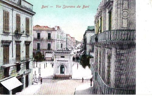 Cartolina inizi 900 - 900, bari