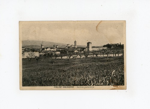 Cartolina figline valdarno - -,