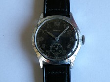 MOERIS-MANUALE-MILITARE-WATERPROOF-RARO-CAL.10 1/2-FONDO A VITE-ATP-BROAD ARROW