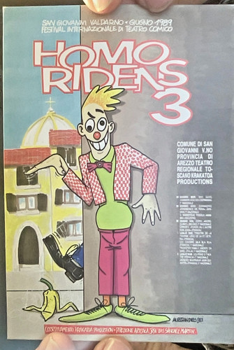 Cartolina homo ridens san - cartolina,