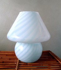 Lampada Murano Fungo Azzurro