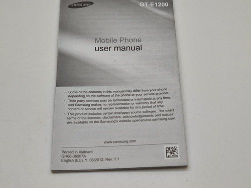Nuovo vecchio stock samsung - vecchio, gt