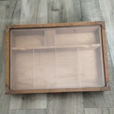 Hunters & Frankau - Cigar Tobacco Storage Cabinet Shop Counter Display- Vintage 