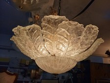 grande plafoniera in vetro