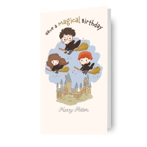 Biglietto compleanno harry - biglietto,
