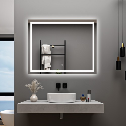 Specchio bagno con - specchio, da