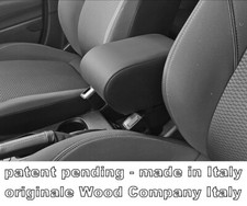 bracciolo FORD FIESTA MK7 dal 2017 ecopelle nero -OFFERTA originale Wood Company