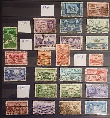 Selezione francobolli - selezione, di