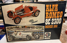 POCHER Torino K71 Alfa Romeo 8C 2300 Monza 1931 1/8 Scale Model Kit Da Recupero