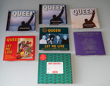 QUEEN 7 CD singles UK PROMO MADE IN HEAVEN ERA 1995 as new!
