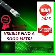 PUNTATORE LASER VERDE PROFESSIONALE USO ASTRONOMICO ALTA QUALITA' A BATTERIE AAA