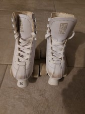 KRF School PPH, Pattini A Rotelle per Artistico Unisex Bambini, Bianco, 30