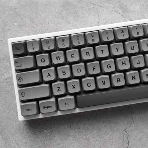 Set tastiere pbt grigio verde - tastiere,