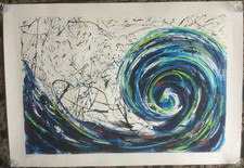 serigrafia materica di Mario