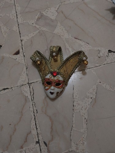 Maschera veneziana jolly - maschera,