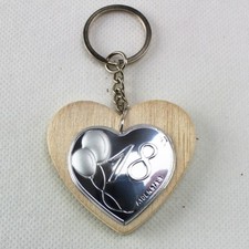 25121 Bomboniere Portachiavi Ciondolo Cuore in Legno per 18 Compleanno
