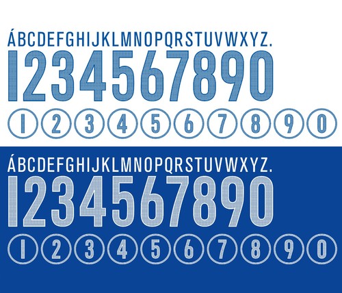 Set nome numero per croazia - numero,