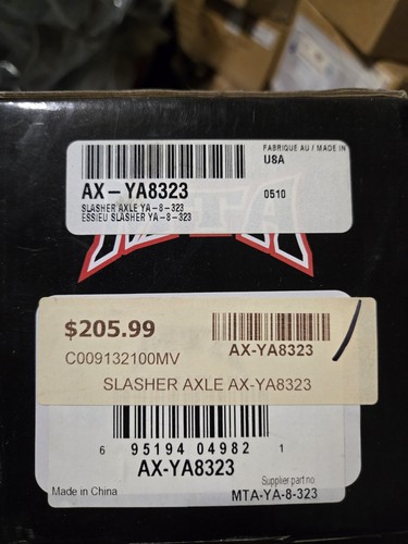 Slasher axle yamaha rhino - slasher,