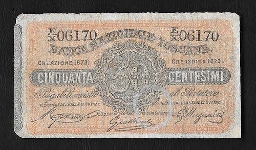 Italia banconota 50 - -,