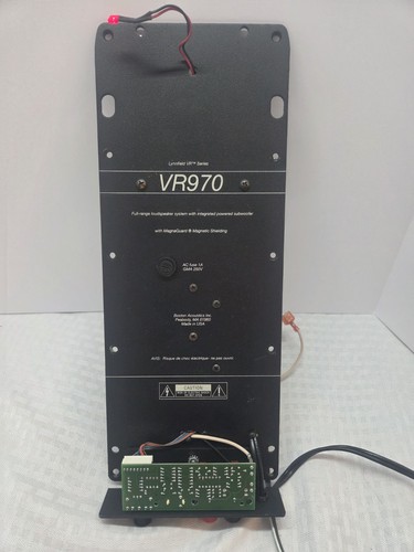 Boston acoustics vr960 - acoustics,