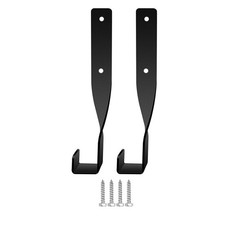 2pcs Chainsaw Holder Bracket Wall-Mounted Backpack Blower Rack Heavy-Duty Garage