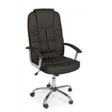 Poltrona con ufficio Jill Nero