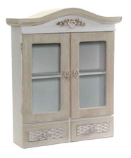Vetrina pensile legno - vetrina,