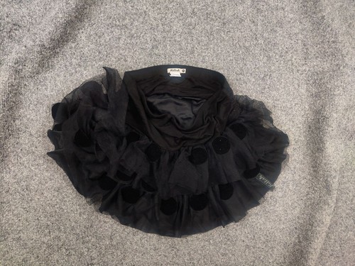 Minigonna nera vintage miss - minigonna,