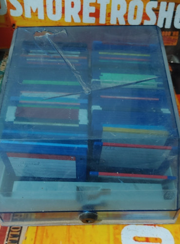 Scatola floppy per 110 - , dischi