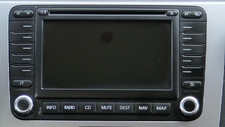Sistema di navigazione VW Passat 3C Golf Navi 1K0035198B RNS MFD DVD con codice