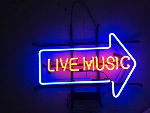 X14 live music arrow - arrow, neon