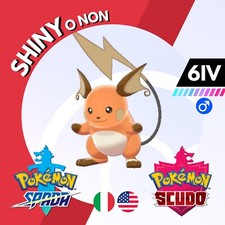 Raichu Shiny o Non 6 IV