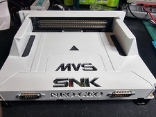 Consolized Snk Neo Geo Mvs 1Fz WHITE  Arcade Jamma Unibios 4.0 Scart Stereo RGB