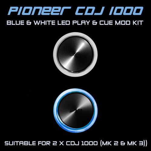 Pioneer cdj 1000 - mk2, blu