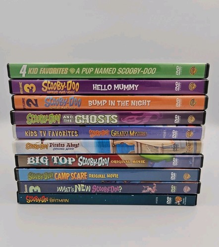 Lot scooby doo dvds - lot, pup