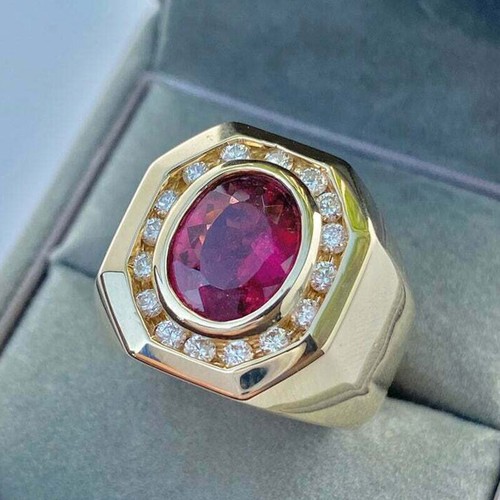 Anello uomo oro giallo - , 14