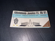 JUVENTUS calcio ABBONAMENTO