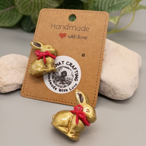 Orecchini bunny gold - gold, –