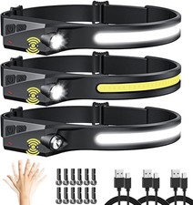 Torcia frontale ricaricabile